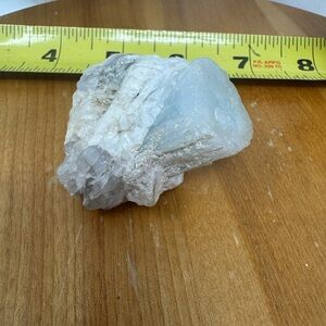 Aquamarine in quartz